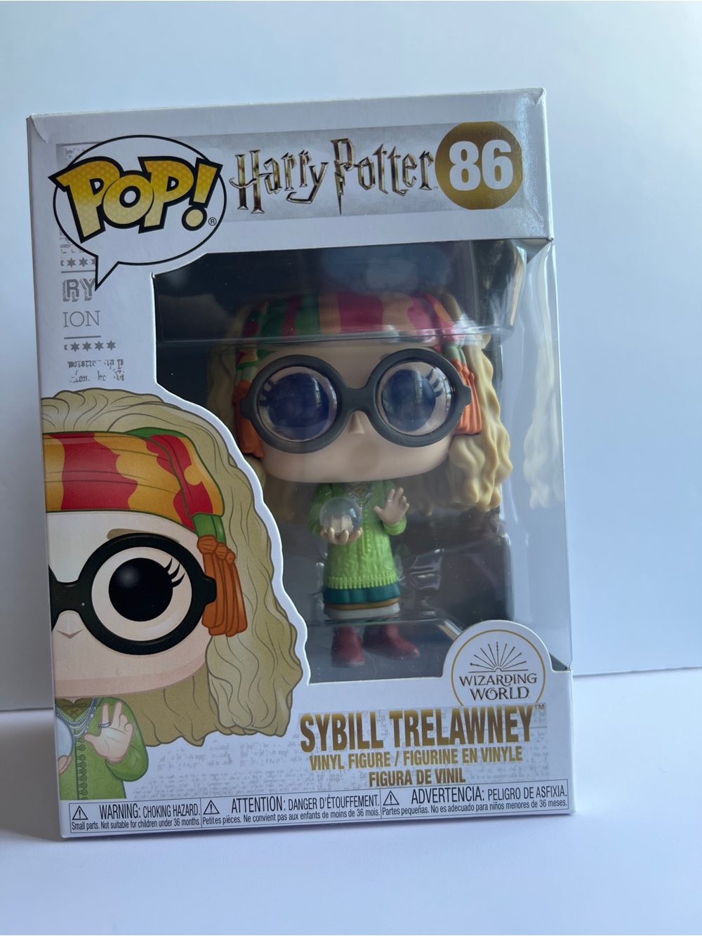 Funko Pop! Harry Potter Sybill Trelawney Vinyl Figure – Green, Red, Yellow